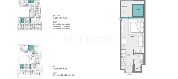 2 bedrooms Apartment for sale in Dubai Land, Dubai, UAE № 108209 14