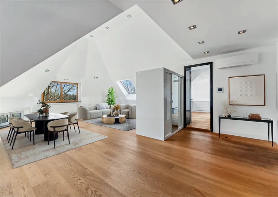 Дуплекс с 2 спальнями в Вестенд, Германия № 74379