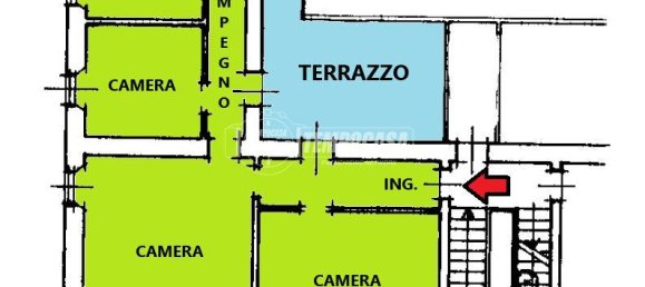4-Zimmer Wohnung in Dalmine, Italy, Nr. 2455 28