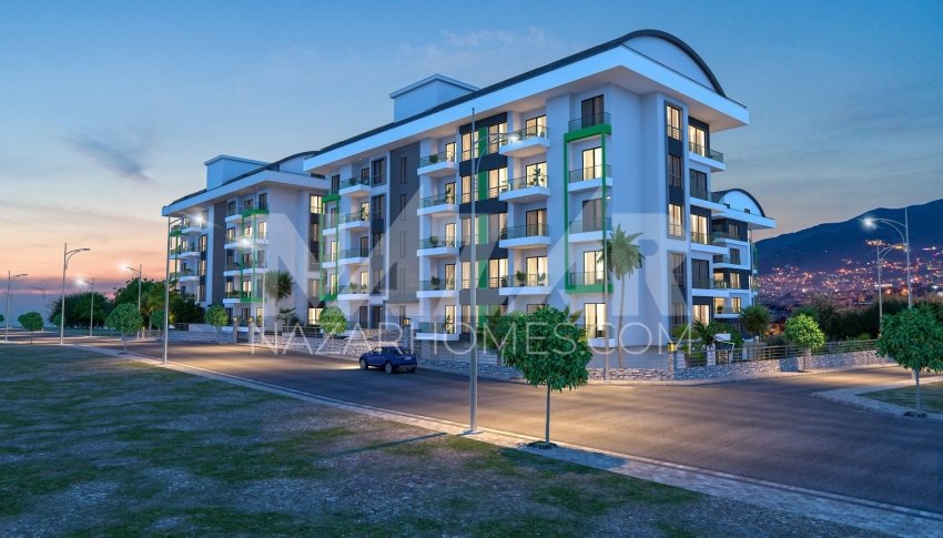 Wohnung 1+1 in Alanya, Turkey, Nr. 14349