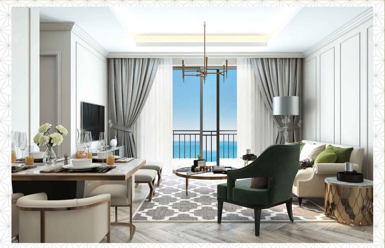 2 Schlafzimmer Wohnung in Budva, Montenegro, Nr. 2002