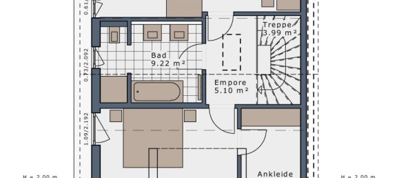 Adosado de 4 dormitorios en Rosenheim, Germany No. 337658 5