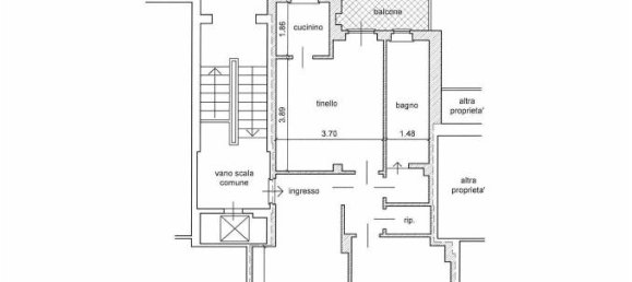 3-Zimmer Wohnung in Turin, Italy, Nr. 64031 24