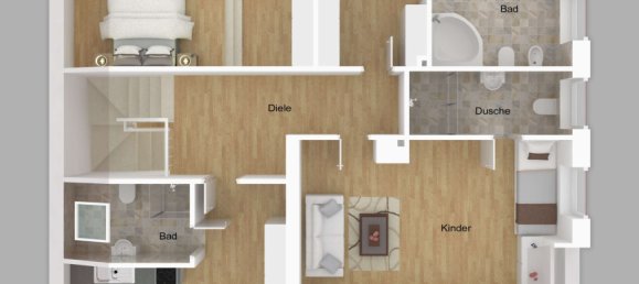 3 Schlafzimmer Haus in Münster, Germany, Nr. 243469 4