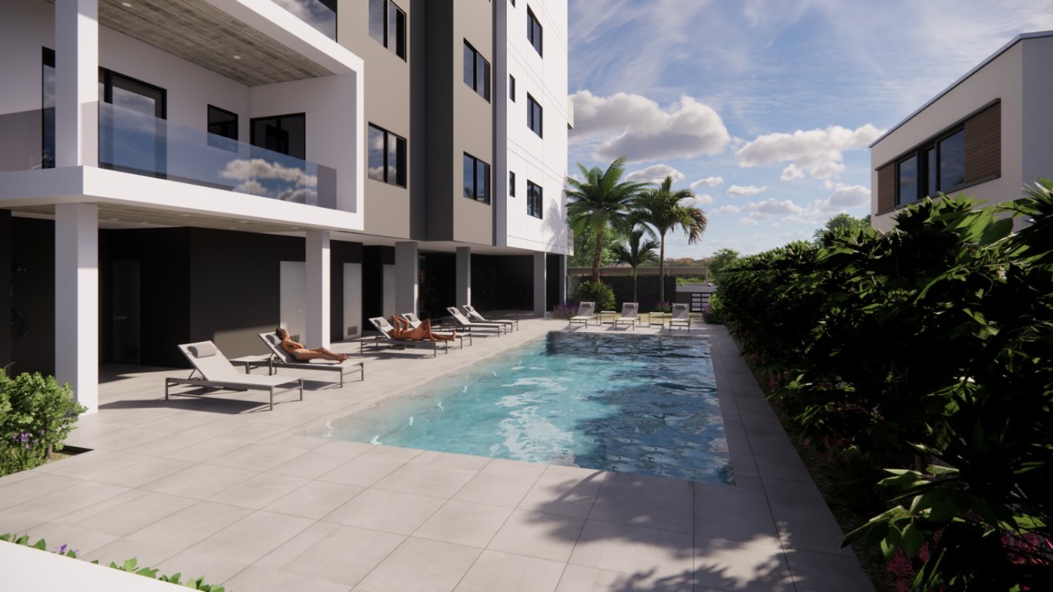 Apartamento de 2 dormitorios en Limassol, Cyprus No. 13331