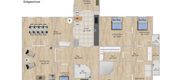 15غرفة منزل في Vorpommern-Greifswald, Germany رقم 141325 14