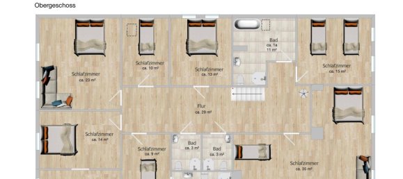 15غرفة منزل في Vorpommern-Greifswald, Germany رقم 141325 15