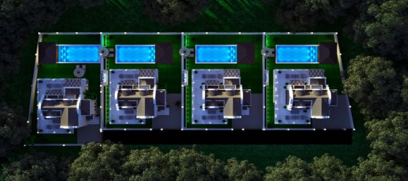 Вилла 4+1 в Фетхие, Турция № 2741 4