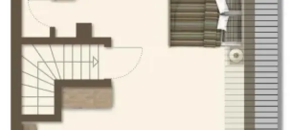 Дуплекс с 2 спальнями в Харбург, Германия № 234602 12