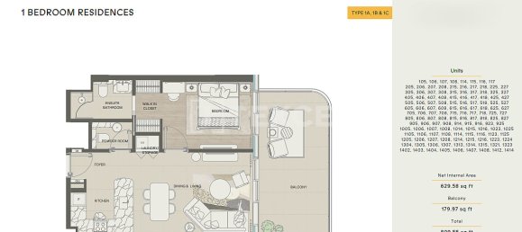 Studio for sale in Al Marjan Island, Ras Al Khaimah, UAE № 210134 25
