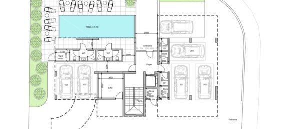 2 غرف نوم شقة في Paphos, Cyprus رقم 17243 2