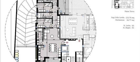 4 rooms Apartment in Lecce, Italy No. 24516 2