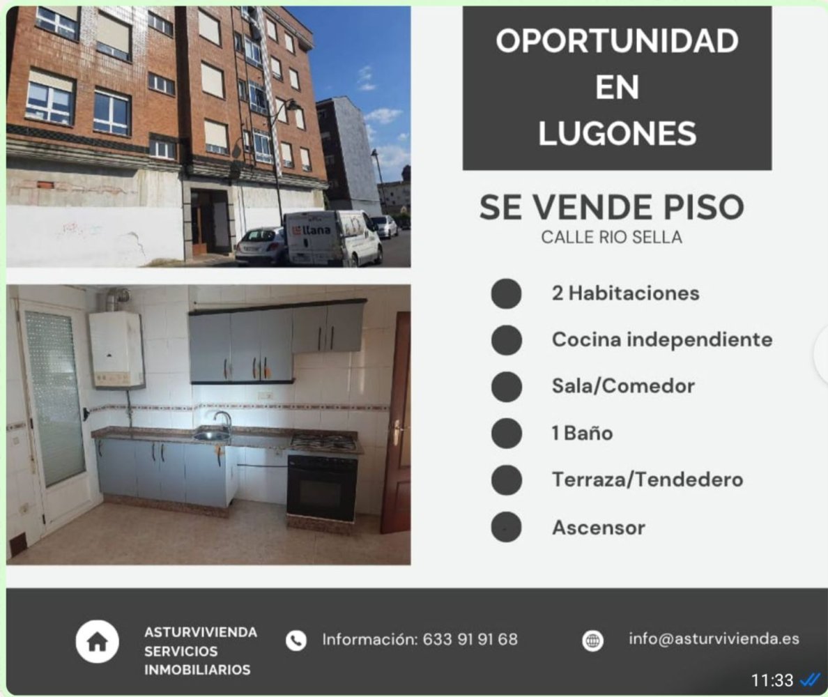 2 Schlafzimmer Wohnung in Siero, Spain, Nr. 179419