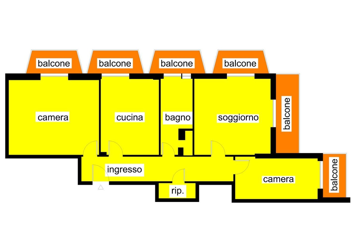 4 Schlafzimmer Wohnung in Spotorno, Italy, Nr. 325297