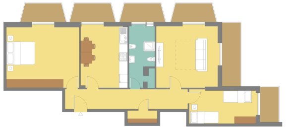 4 chambres Appartement à Spotorno, Italy No. 325297 5