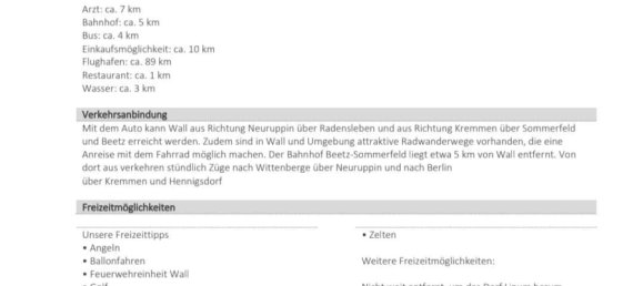  Land in Ostprignitz-Ruppin, Germany No. 218436 3