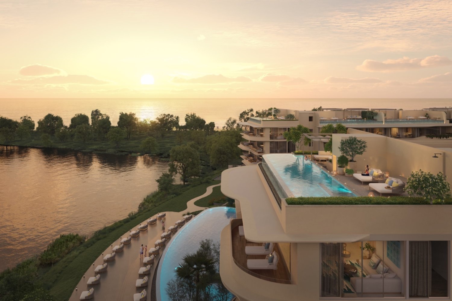 Apartamento com 2 quartos em condomínio em Phuket, Thailand N.º 62881