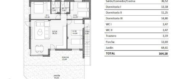 3 bedrooms Bungalow in San Miguel de Salinas, Spain No. 285395 10