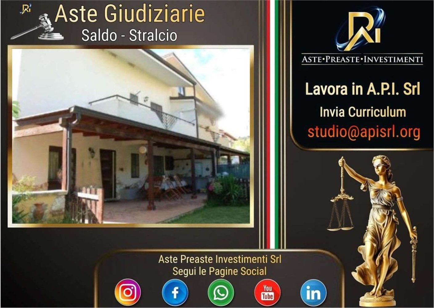 7 rooms Apartment in Settingiano, Italy No. 186103