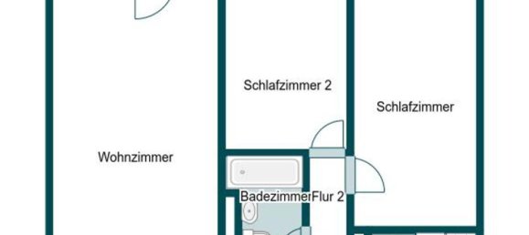 2 غرف نوم شقة في Pohlheim, Germany رقم 365629 7