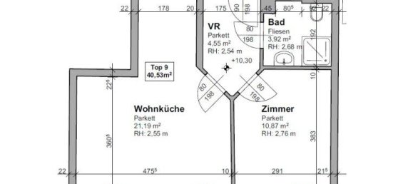 2-salle Appartement à Lend, Austria No. 108510 10