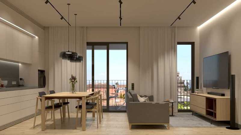 Ático de 2 dormitorios en Limassol, Cyprus No. 11191