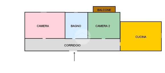 3غرفة شقة في Naples, Italy رقم 33993 41