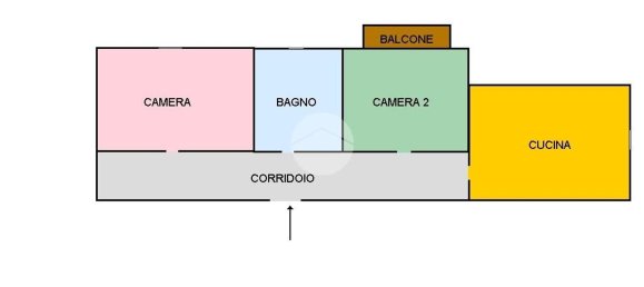 3غرفة شقة في Naples, Italy رقم 33993 43
