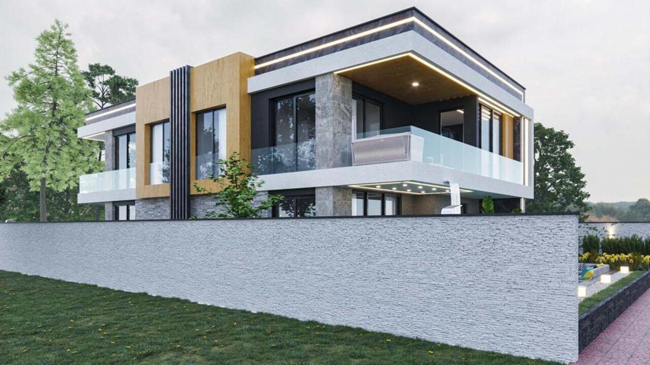 Villa 4+1 in Ikiz Villa, Dosemealti, Turkey No. 39237