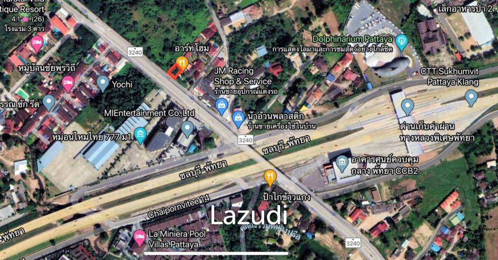1600m² Commercial property in Pattaya, Thailand No. 16080