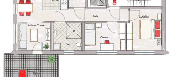 3-Zimmer Wohnung in Schwäbisch Hall, Germany, Nr. 354869 17