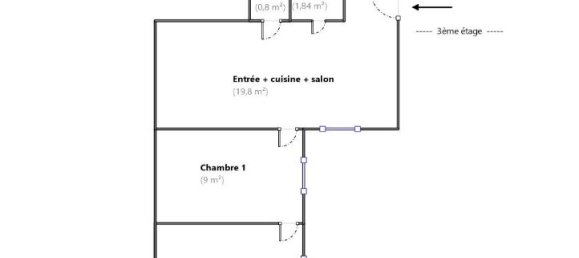 2 bedrooms Apartment in Aubervilliers, France No. 184848 13