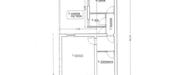 2-Zimmer Wohnung in Palermo, Italy, Nr. 216769 18