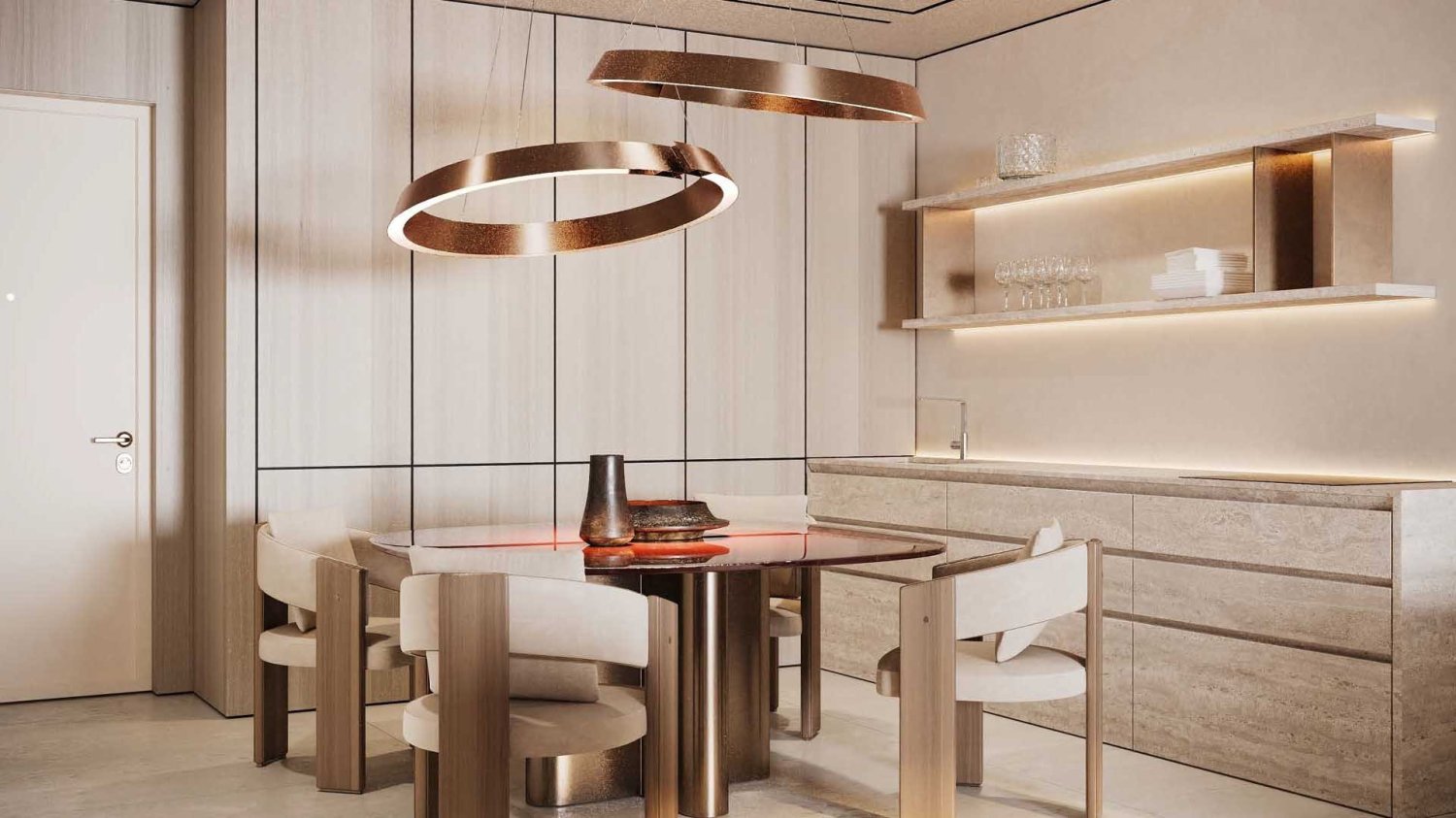 2 chambres Appartement à TRUSSARDI RESIDENCES, Al Furjan, UAE No. 61677