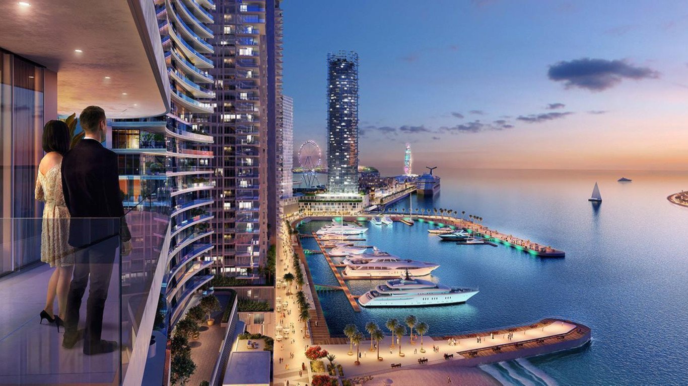 Квартира с 2 спальнями в Dubai Harbour, Дубай, ОАЭ № 117157