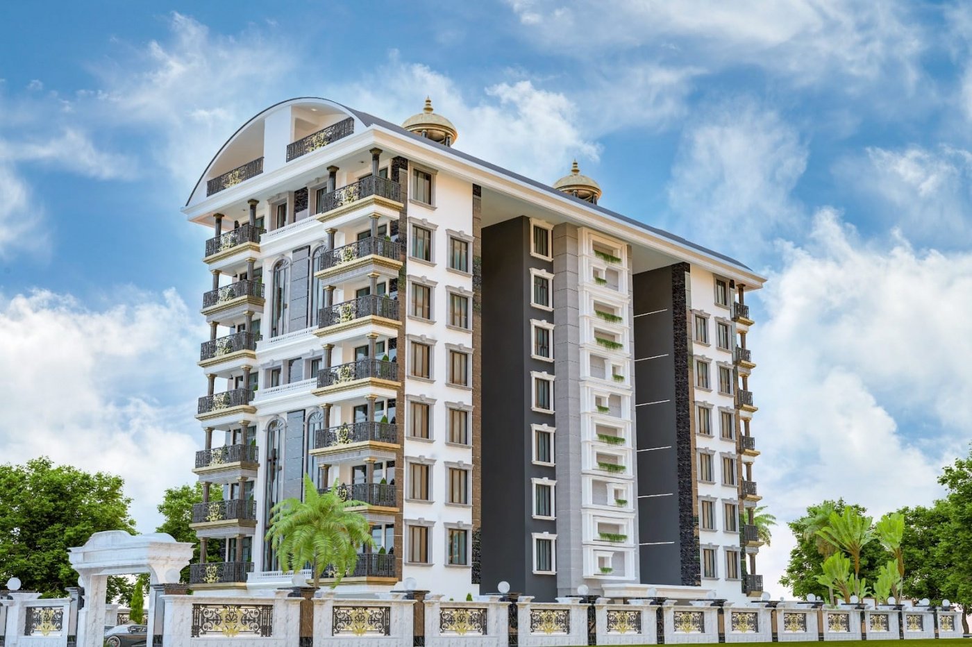 Квартира 1+1 в Авсаллар, Турция № 30468