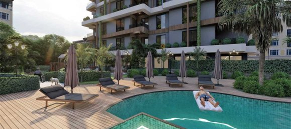 Квартира 1+1 в Авсаллар, Турция № 31312 9