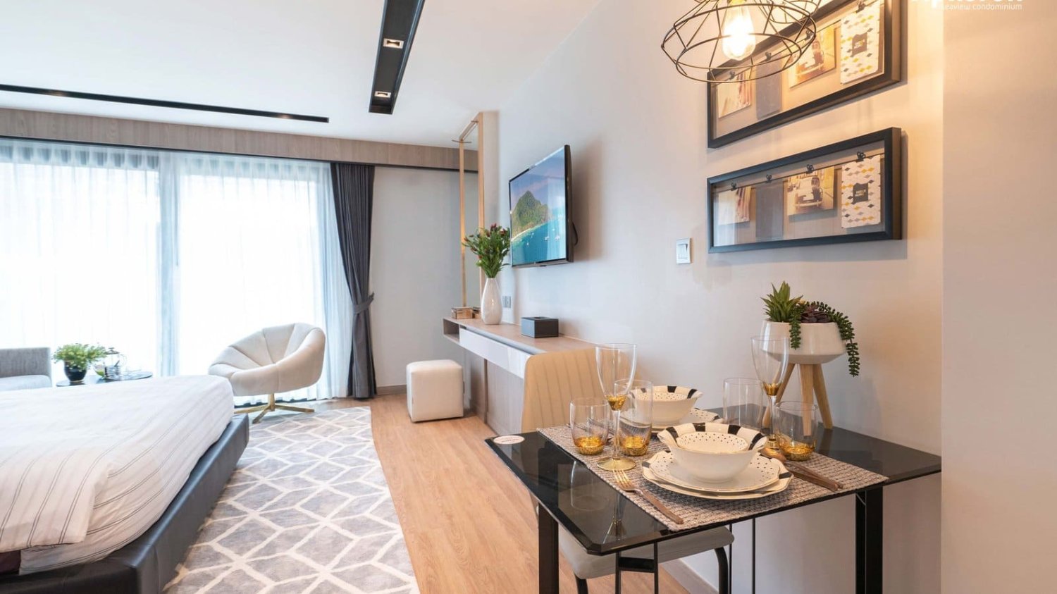 Apartamento com 1 quarto em condomínio em VIP Karon condominium Phuket, Thailand N.º 28199