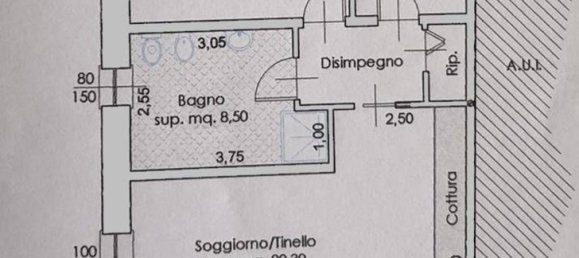 Квартира с 3 комнатами в Карнаго, Италия № 289115 23