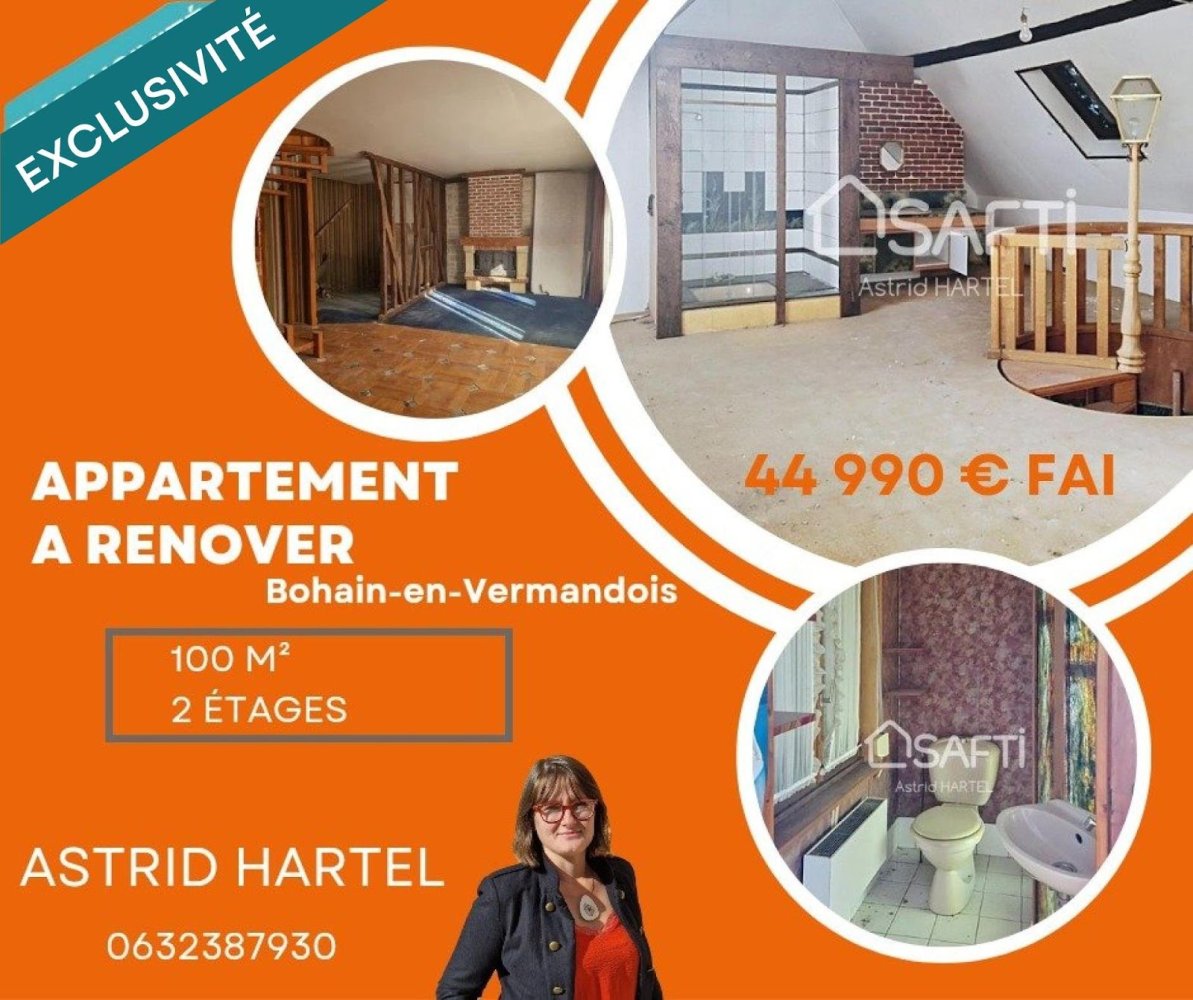 1 Schlafzimmer Wohnung in Bohain-en-Vermandois, France, Nr. 228632