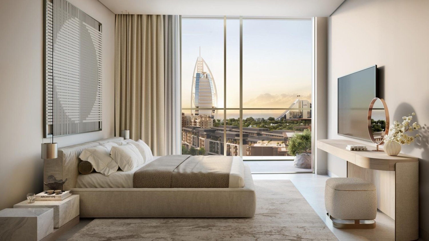 Apartamento T1 em Umm Suqeim, UAE N.º 117581
