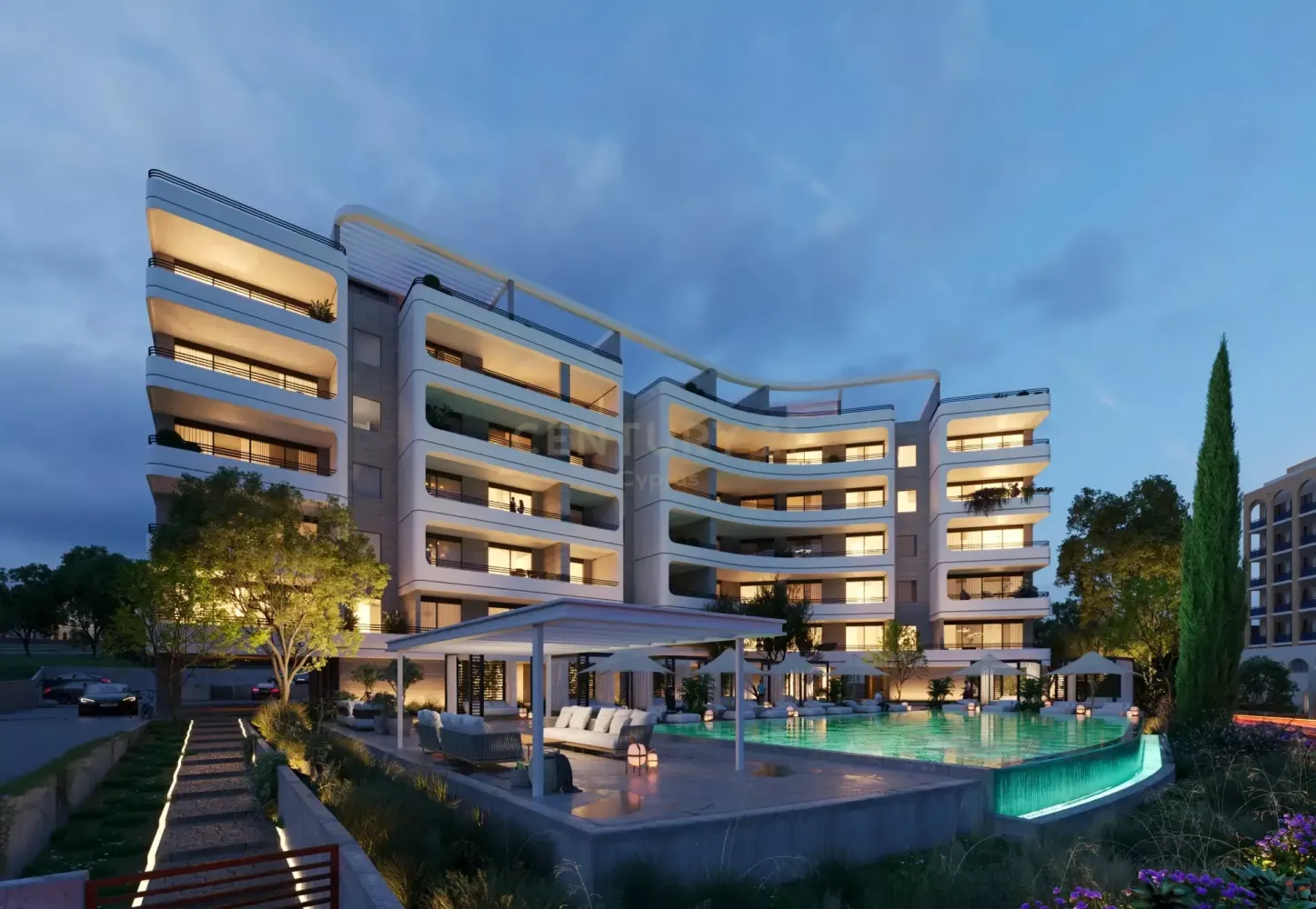 3 غرف نوم شقة في Agios Tychonas, Cyprus رقم 3996