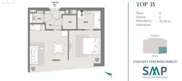 2غرفة بانتهاوس في Wieden, Austria رقم 188074 11