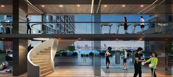 Apartamento com 2 quartos em condomínio em Bangkok, Thailand N.º 2636 6