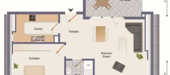 1 bedroom Apartment in Rems-Murr-Kreis, Germany No. 29734 2