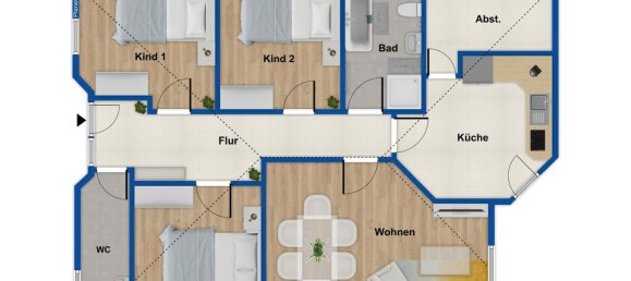 4غرفة بنغالو في Borde, Germany رقم 125826 46