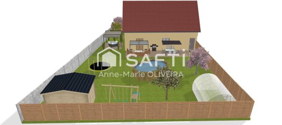 Дом с 4 спальнями в Гискар, Франция № 63615 11