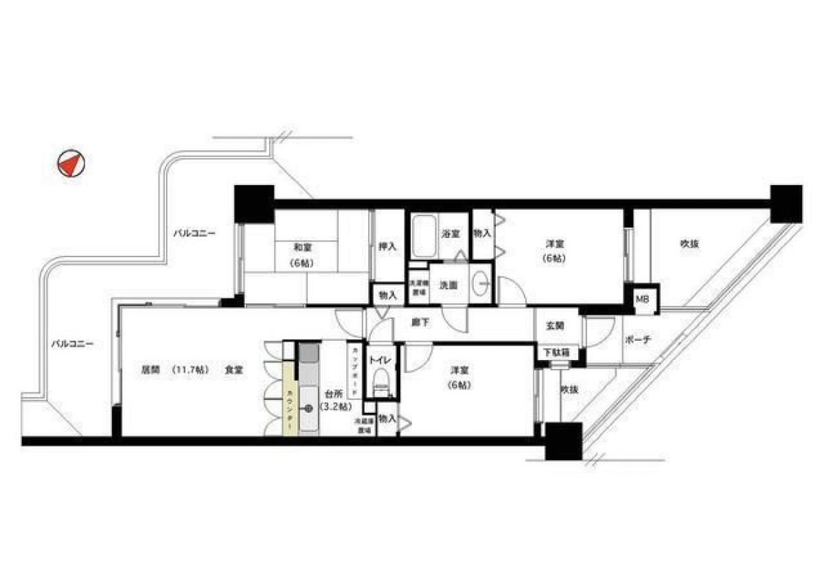 3 bedrooms Apartment in Saitama, Japan No. 4485