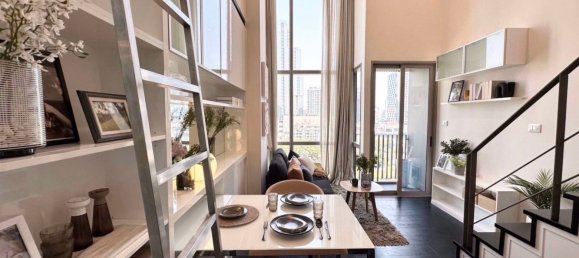 Дуплекс с 1 спальней в Клонг Тоэй, Таиланд № 5350 5