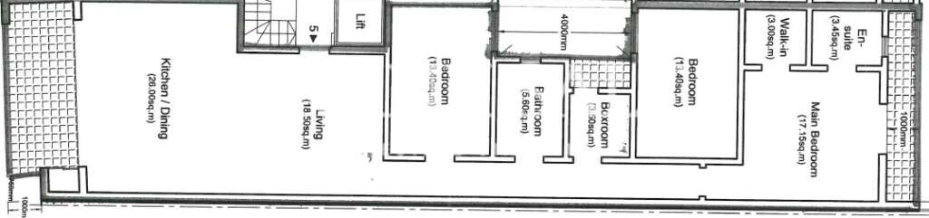Квартира с 3 спальнями в Мджарр, Мальта № 1454